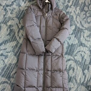 Women's Gray Puffer Coat